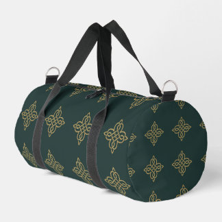Bolso De Deporte Pequeño ⭐ ⭐ ⭐ ⭐ ⭐ nudo celta irlandés - Oro verde