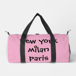 Bolso De Deporte Pequeño Nueva York Londres Milán Ibiza Duffle Travel Gym B