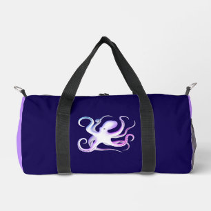 Bolso De Deporte Pequeño Octopus del Mar Azul Profundo