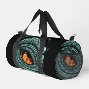 Bolso De Deporte Pequeño Ojo de depredador reptil primitivo