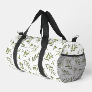 Bolso De Deporte Pequeño Olivas acuarela verde salvia