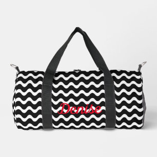 Bolso De Deporte Pequeño Onda abstracta de Guay