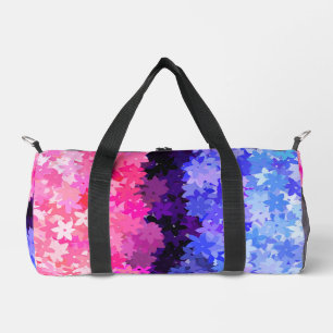 Bolso De Deporte Pequeño Orgulloso Floral Retro Quirky Boho Omnisexual