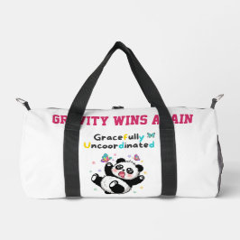 Bolso De Deporte Pequeño Oso Panda Adorable y Descoordinado con Gracia
