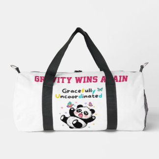 Bolso De Deporte Pequeño Oso Panda Adorable y Descoordinado con Gracia