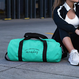 Bolso De Deporte Pequeño Otro momento maniático | Super Mom Trendy Green