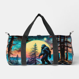 Bolso De Deporte Pequeño Paisaje de Squatchin' Colorous Sasquatch