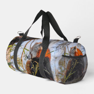 Bolso De Deporte Pequeño Panda rojo