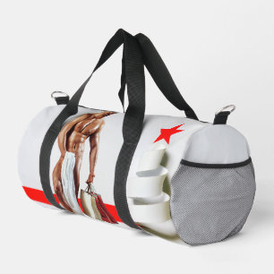 Bolso De Deporte Pequeño Papel espiral blanco de compras de Navidad de Slip