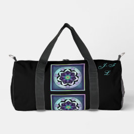 Bolso De Deporte Pequeño Paraguas morados y corazones .7