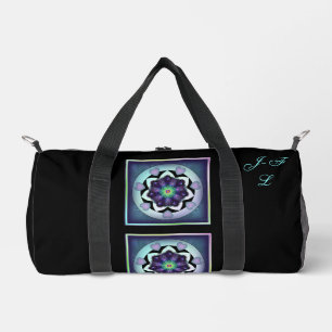 Bolso De Deporte Pequeño Paraguas morados y corazones .7