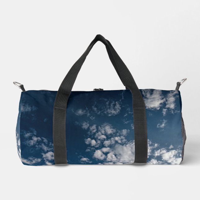 Bolso De Deporte Pequeño Parches de nube (Anverso)