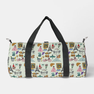 Bolso De Deporte Pequeño París romántico