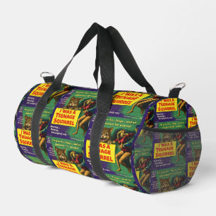 Bolso De Deporte Pequeño Parodia de Ardilla Adolescente