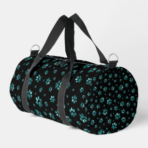 Bolso De Deporte Pequeño Pasta imprimir purpurina de cian brillante,