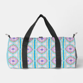 Bolso De Deporte Pequeño Pastel Dream Boho Geometric Kaleidoscope