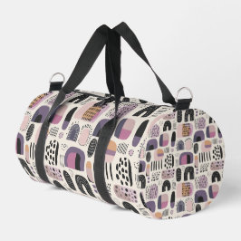 Bolso De Deporte Pequeño Patrón abstracto geométrico boho