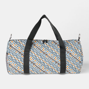 Bolso De Deporte Pequeño Patrón aztec de cuatricromía