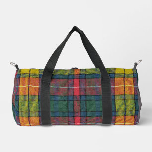 Bolso De Deporte Pequeño Patrón Buchanan Antiguo Tartán
