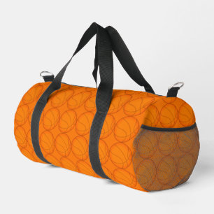 Bolso De Deporte Pequeño Patrón de Baloncesto Gráficos Tornillo Loco