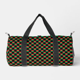 Bolso De Deporte Pequeño Patrón de bandera de Burkina Faso controlado