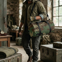 Patrón de camuflaje militar de bosque