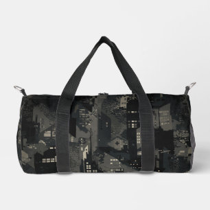 Bolso De Deporte Pequeño Patrón de camuflaje militar entornos urbanos