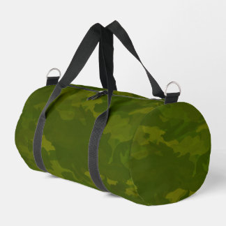 Bolso De Deporte Pequeño Patrón de camuflaje verde oliva