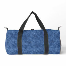 Patrón de Denim Azul divertido