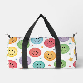 Bolso De Deporte Pequeño Patrón de Emoji Sonriente