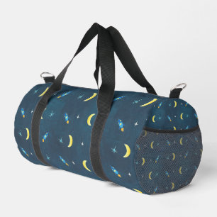 Bolso De Deporte Pequeño Patrón de envío de cohetes espaciales