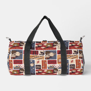 Bolso De Deporte Pequeño Patrón de escenas de dibujos animados de Harry Pot