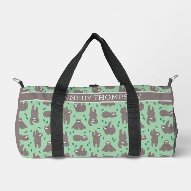 Bolso De Deporte Pequeño Patrón de eslora de corte (Anverso)