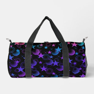 Bolso De Deporte Pequeño Patrón de estrellas y cosas