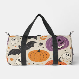 Bolso De Deporte Pequeño Patrón de Halloween y otoño