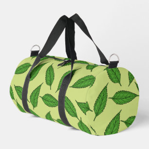 Bolso De Deporte Pequeño Patrón de hojas, patrón de hojas, hojas de primave