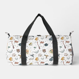 Bolso De Deporte Pequeño Patrón de iconos de Harry Potter