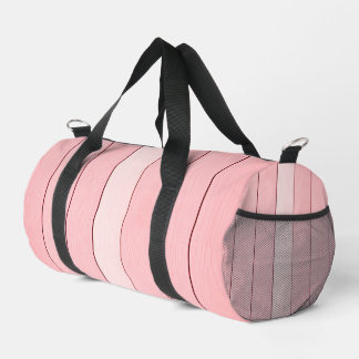 Bolso De Deporte Pequeño Patrón de madera vertical estético color rosa