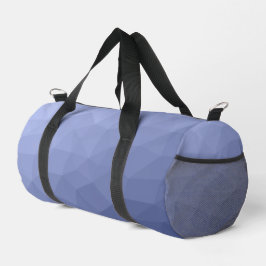 Bolso De Deporte Pequeño Patrón de malla geométrica con gradiente azul gris