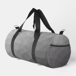 Bolso De Deporte Pequeño Patrón de malla geométrica con gradiente gris
