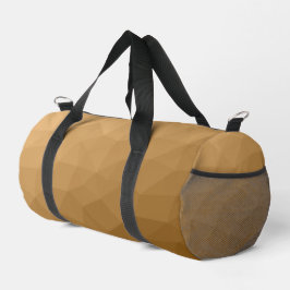 Bolso De Deporte Pequeño Patrón de malla geométrica con gradiente marrón