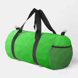 Bolso De Deporte Pequeño Patrón de malla geométrica con gradiente verde cla
