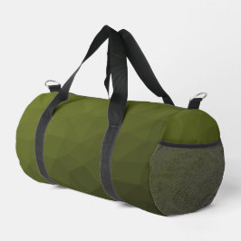 Bolso De Deporte Pequeño Patrón de malla geométrica con gradiente verde mil