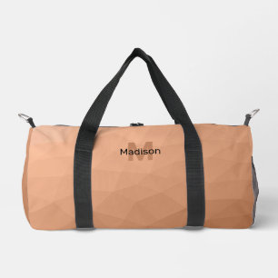 Bolso De Deporte Pequeño Patrón de malla geométrica de gradiente de paginac