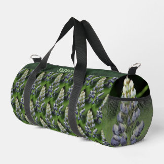 Bolso De Deporte Pequeño Patrón de naturaleza de las flores de lupa persona
