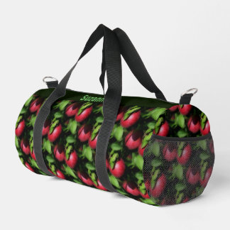 Bolso De Deporte Pequeño Patrón de naturaleza de las manzanas McIntosh pers