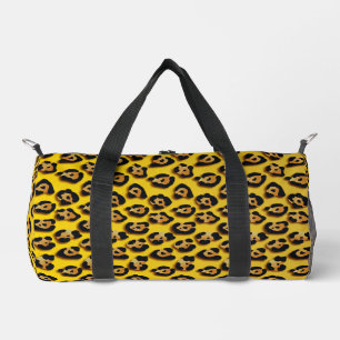 Bolso De Deporte Pequeño patrón de piel de leopardo