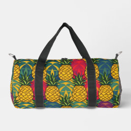 Bolso De Deporte Pequeño Patrón de Piña