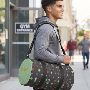 Bolso De Deporte Pequeño Patrón de todo el equipo deportivo