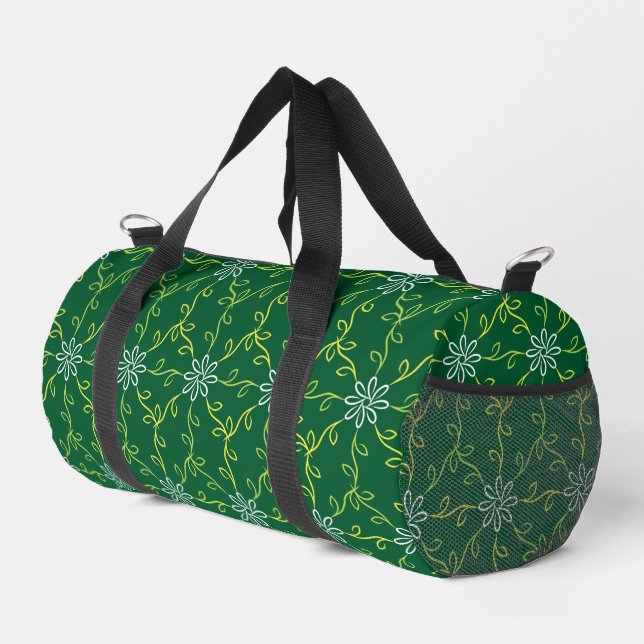 Bolso De Deporte Pequeño Patrón defloral sin soldadura (Esquina derecha)